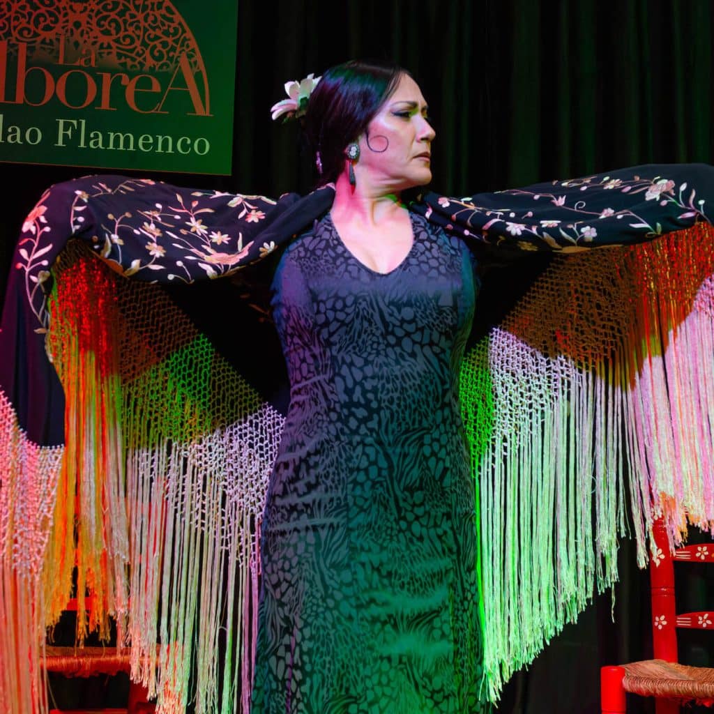 Ropa y accesorios típicos del flamenco